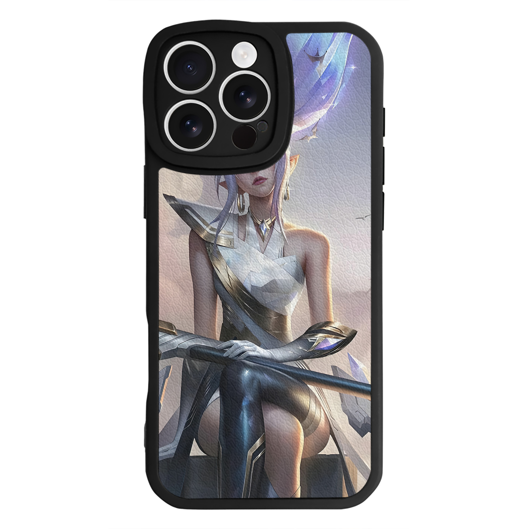 リーグ・オブ・レジェンド League of Legends LOL 【iPhone 16シリーズ対応】シリコンスマホケース（レザー調） 材質：シリコン